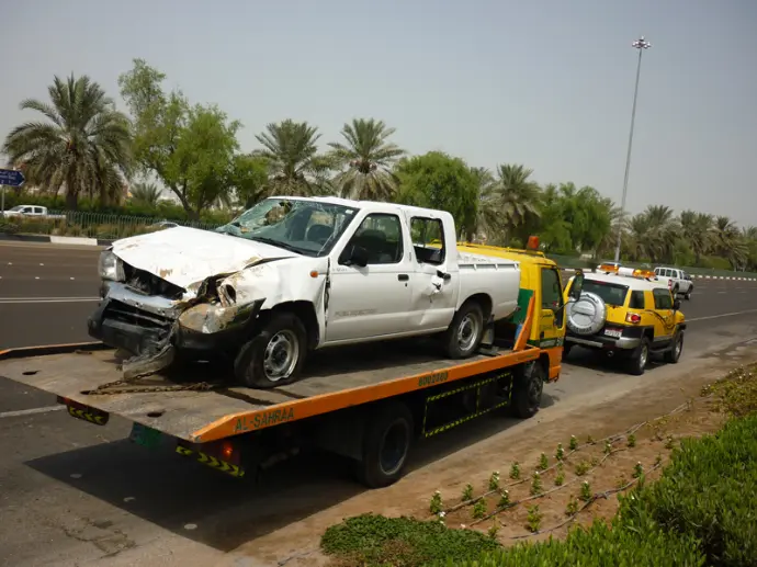 Car Recovery in Al Ruwais, Barakah, Al Sila’, Bada Zayed &amp;amp; Bateen Liwa | Call 0506670996